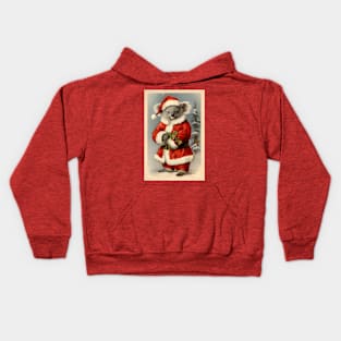 Santa Koala Kids Hoodie